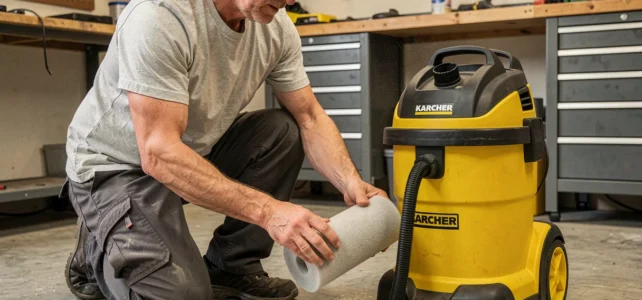 Guide complet pour nettoyer efficacement le filtre de votre aspirateur Karcher WD4