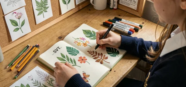 Pages de garde SVT à imprimer : donnez du style à vos dossiers scolaires